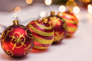 Christmas baubles - festive ornaments for the holidays - 661176763