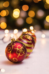 Christmas baubles - festive ornaments for the holidays - 661176765