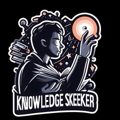Knowledge Seeker sticker