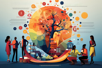 A workshop on promoting social cohesion and community building. Generative Ai.