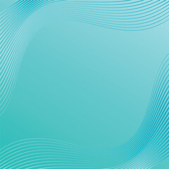 Blue Technology Background, Abstract, lines, waves, copy space