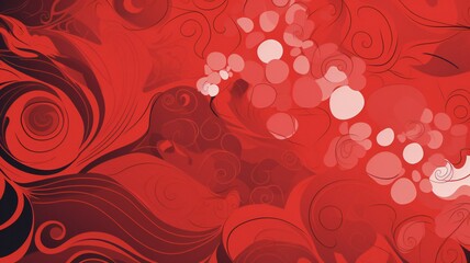 abstract red swirl background