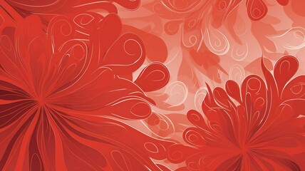 Fototapeta na wymiar abstract red swirl background