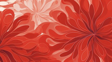 Fototapeta na wymiar abstract red swirl background