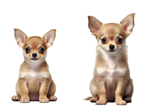 Chihuahua on transparent background