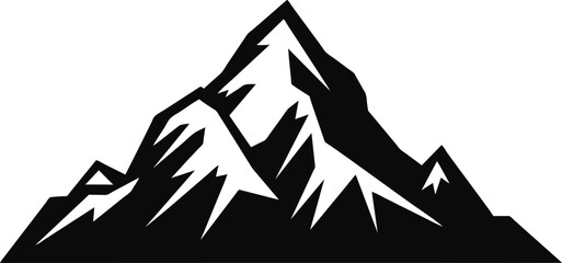 Mountain vector isolated on white background © Ibad