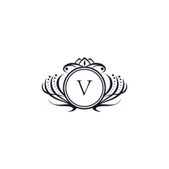 Luxury logotype template V