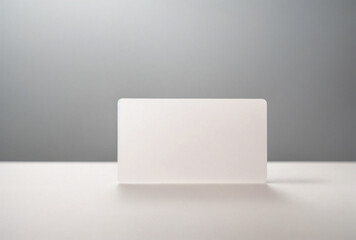 empty blank business card mockup