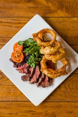 A range of tasty restaurant dishes