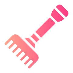 rake gradient icon