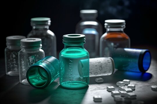 creating conceptual images of fentanyl pill bottles. Generative AI