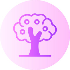 tree gradient icon