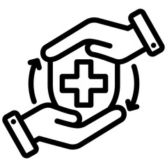 Hygiene Practices Outline Icon