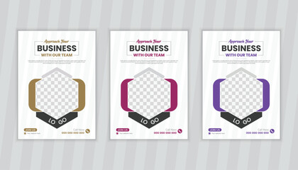 Corporate Brochure Cover Design and Business book Cover Design Template