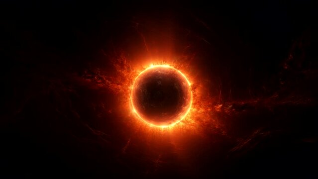 sun space galaxy video background live wallpaper  total eclipse