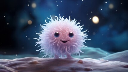 A cute little bacteria ghost from the planet Europa