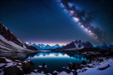 Tranquil Meditation Under the Milky Way