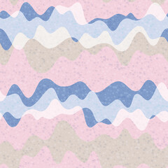 Stylish wave fluid vector seamless pattern.
