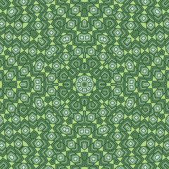 Beautiful geometric endless pattern graphic design. Modern batik print.