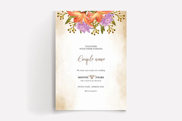 Shower bridal wedding invitation templates