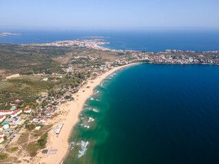 Aerial view of Smokinya Beach near Sozopol, Bulgaria