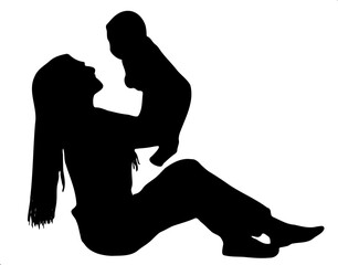 silhouette of a person