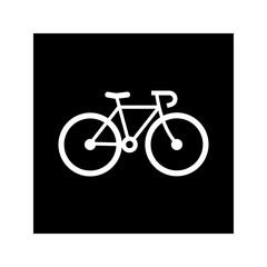 leisure transport bicycle icon