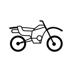 Fototapeta na wymiar track motorbike vector icon