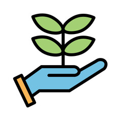 Gardening Green Plant Icon