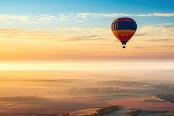 Naklejka premium Dawn's Delicate Dance