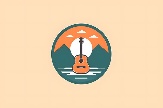 Logo for musical company, Camping logo