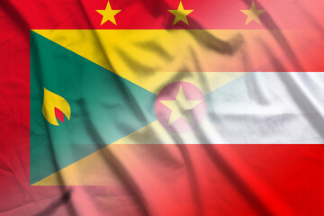 Grenada and Austria state flag transborder negotiation AUT GRD