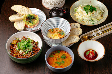 food from the restaurant for the menu