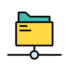 Network Document File Icon