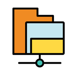 Folder Share File Icon