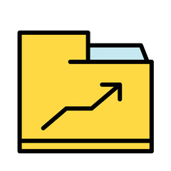 Object Arrow Folder Icon