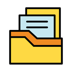 Papers File Report Icon