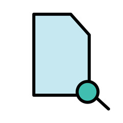 Seacrh Document Folder Icon