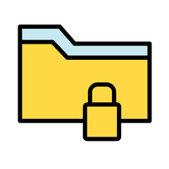 Unlocked Folder File Icon