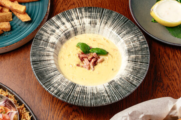 food from the restaurant for the menu