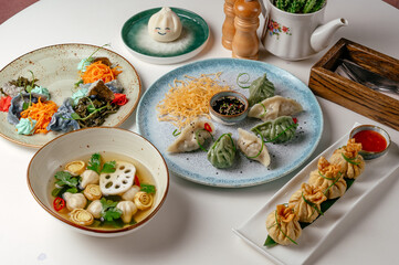 food from the restaurant for the menu