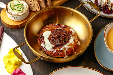 food from the restaurant for the menu