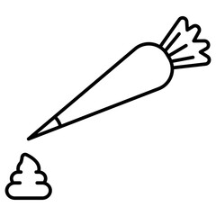 pastry ream. whipped cream