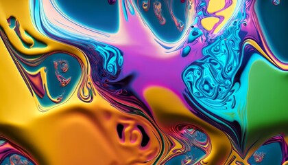 Abstract liquid colorful wallpaper background