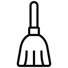 sweep icon illustration design with outline