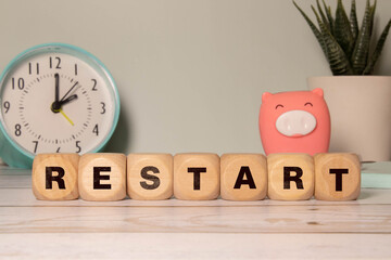 Restarting business, work and economy after a catastrophic crisis due to the coronavirus pandemic.