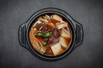 Steamed soybean paste
