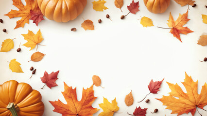 Fototapeta premium Autumn Thanksgiving Background