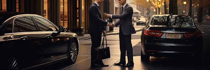 Professional Transport Service Business  Chauffeur, Elegant Vehicles, and Prompt Accommodations