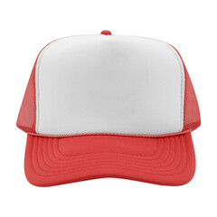 Trucker Hat Mockup (Red)